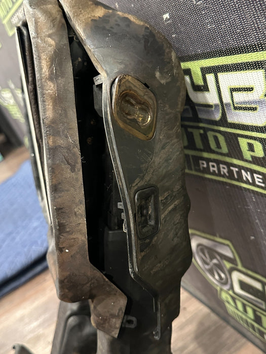 2017-2022 FORD F250 F350 F450 XLT PASSENGER RIGHT TOW MIRROR OEM ~FIRE DAMAGE~