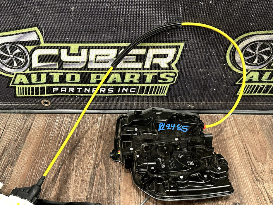 2020 BMW M8 COMP F93 REAR LEFT DOOR LOCK LATCH ACTUATOR W MOTOR OEM 5121 7477705