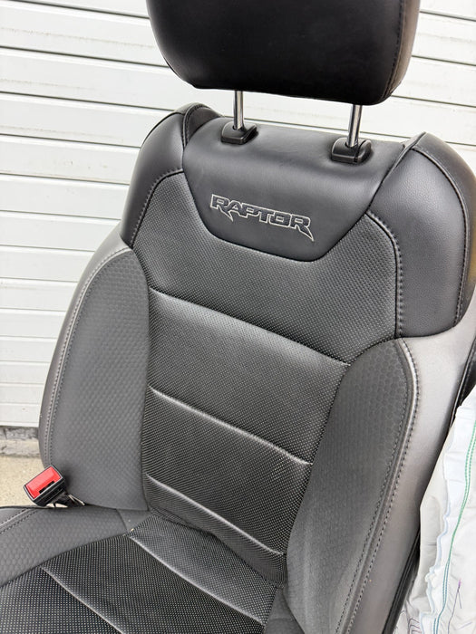 2019 FORD F150 RAPTOR INTERIOR SEATS CENTER CONSOLE DOOR PANELS OEM 2017-2020