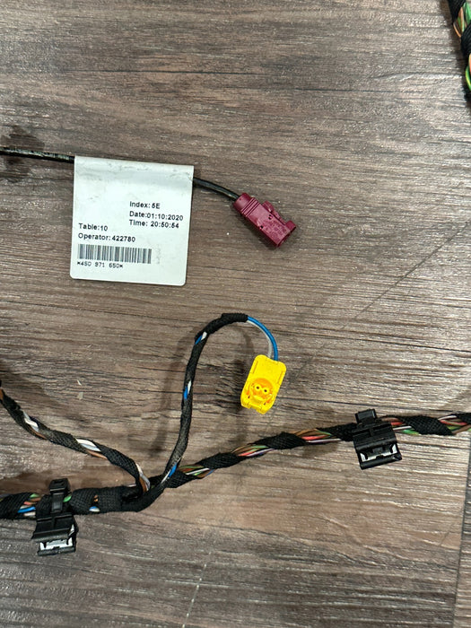 2018 AUDI R8 FRONT DASHBOARD WIRE WIRING HARNESS OEM 4S1 971 277 E