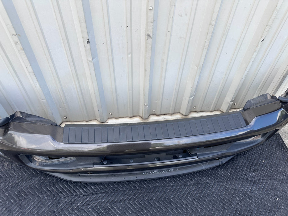 2023 2024 2025 FORD F250 F350 FRONT BUMPER ASSEMBLY DARK BRONZE ~PAINT SCRATCH~