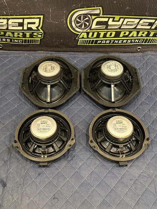 2017-2019 FORD F250 F350 FRONT REAR DOOR SONY SPEAKERS OEM