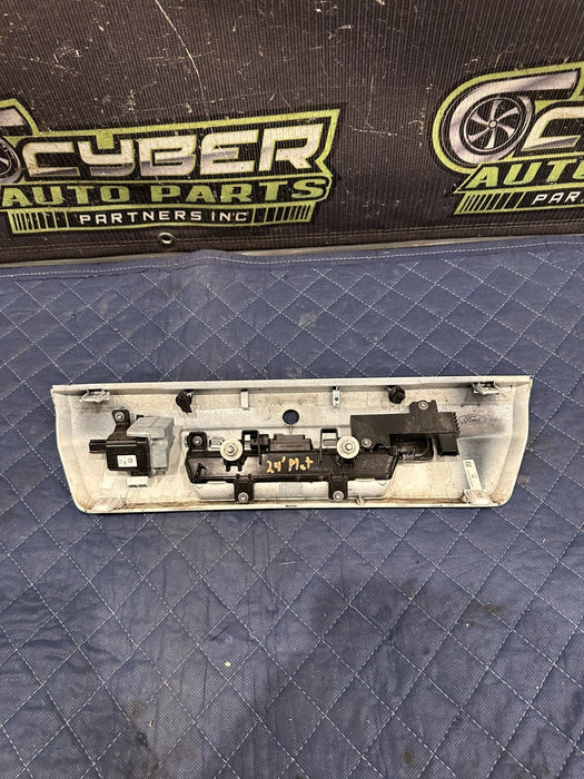 2023-2024 FORD F250 F350 TAILGATE HANDLE OPENER W CAMERAS STAR WHITE (AZ) OEM