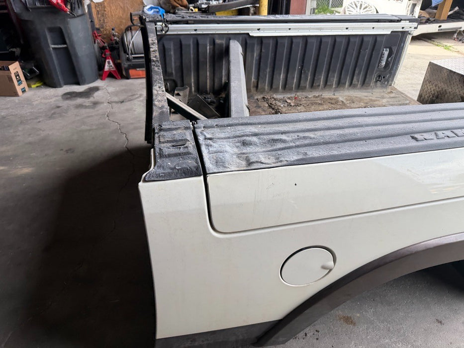 2022 RAM 2500 3500 SHORT BED 6.4FT WITH RAM BOXES WHITE 2019 2020 2021 2023 2024