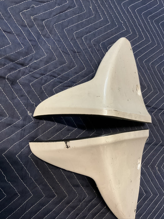 2016 NISSAN 370Z SPLASH GUARD REAR SET OEM 2009-2020