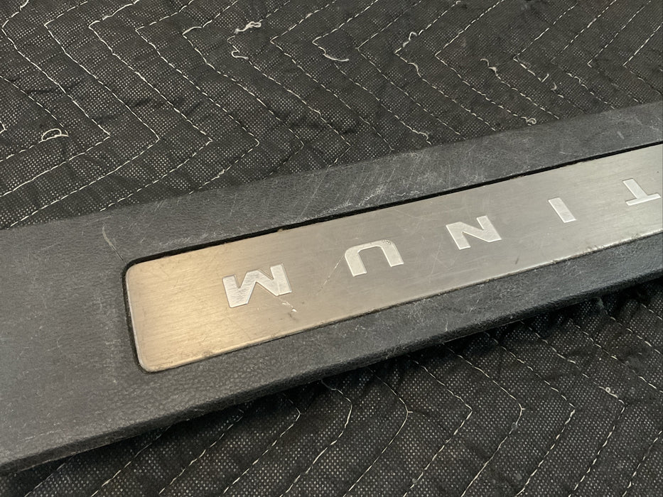 2017-2019 FORD F250 F350 PLATINUM FRONT RIGHT KICKPLATE TRIM OEM~SCRATCHES~