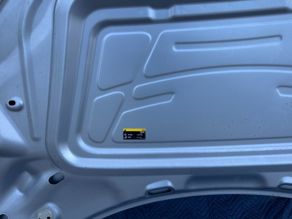 2017-2023 AUDI R8 FRONT HOOD BONNET PANEL SHELL ASSEMBLY OEM SILVER *NO DAMAGE*