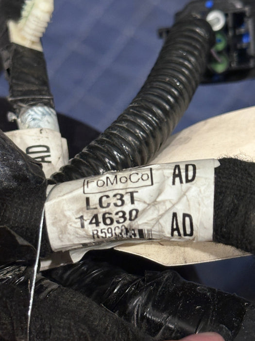 2020 FORD F450 PLATINUM FRONT RIGHT SIDE DOOR HARNESS LC3T-14633-AAB