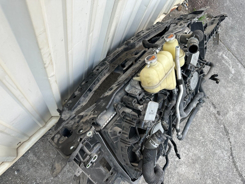 2017 INFINITI Q50 RED SPORT 400 3.0T RADIATOR SUPPORT COOLING ASSEMBLY CONDENSOR