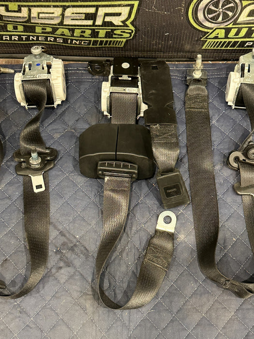2024 DODGE RAM 3500 LARAMIE REAR LEFT RIGHT MIDDLE SEATBELT SET OEM