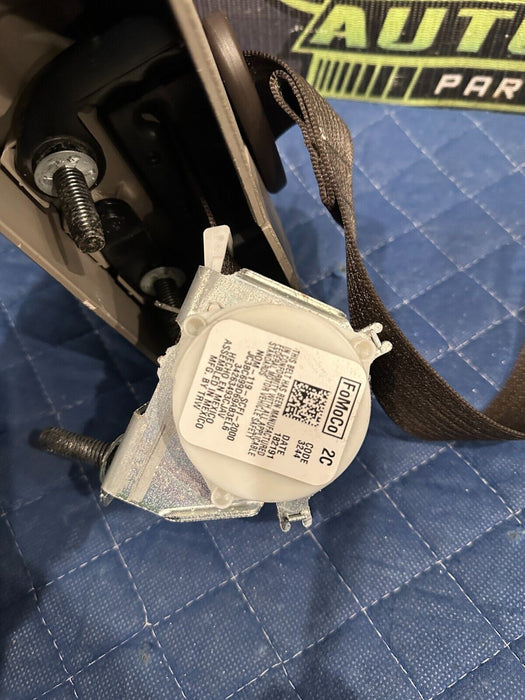 2017-2020 FORD F250 F350 F450 REAR LIMITED BEIGE MIDDLE CENTER SEATBELT OEM