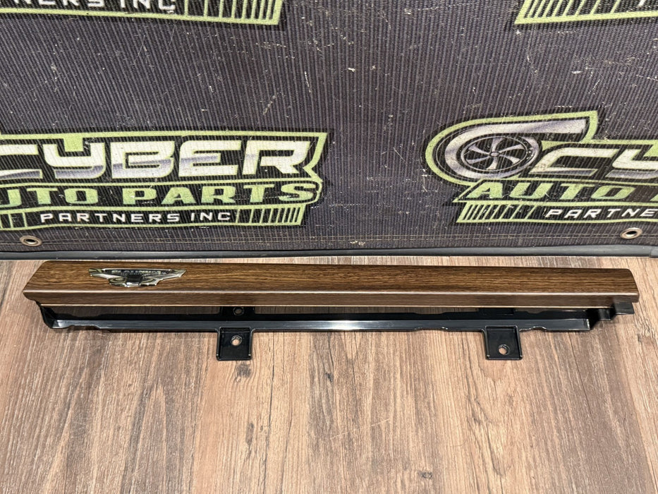 2017 NISSAN TITAN XD PLATINUM RESERVE DASHBOARD RIGHT FASTENER WOOD TRIM OEM