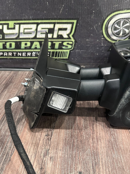 2017 NISSAN TITAN XD RESERVE RIGHT CHROME MIRROR W CAMERA OEM 96301 EZ92A