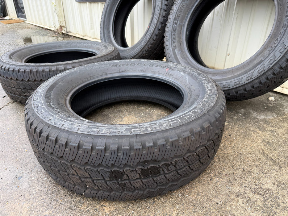 Ford F250 New Take Off tires  LT275/65R20 BRIDGESTONE DUELER A/T