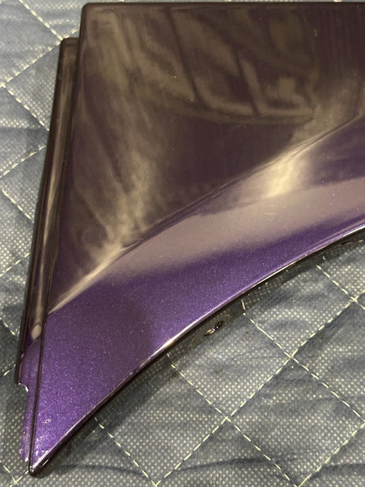 2014 AUDI R8 OEM DRIVER LEFT FENDER GARNISH PANEL TRIM W/ BRACKET & FOAM