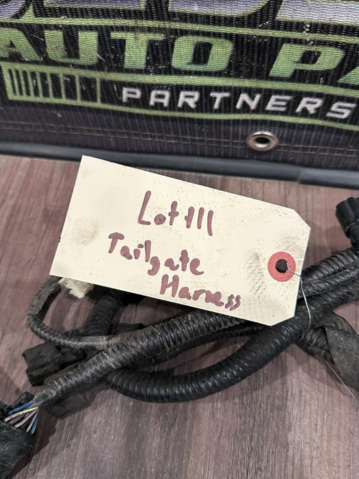 2017-2019 FORD F250 F350 F450 TAILGATE WIRING HARNESS OEM *WIRES ARE GOOD*