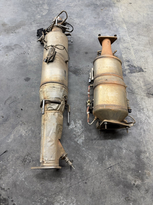 2017 NISSAN TITAN XD PRO 4X DIESEL DPF EXHAUST OEM