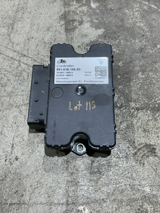 2014 PORSCHE 911 TURBO S 991 PARKING BRAKE CONTROL MODULE OEM 99161814503