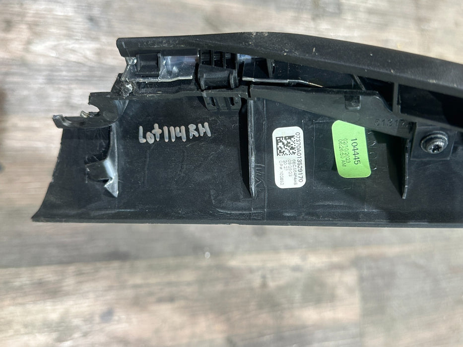 2024 DODGE RAM 3500 LARAMIE CENTER CONSOLE RIGHT TRIM PANEL OEM 6EG564F4AB