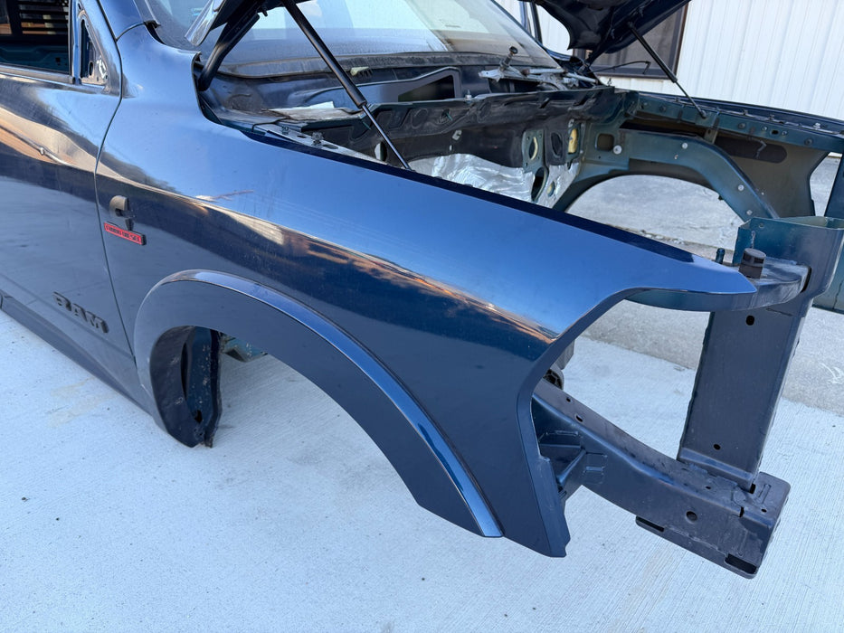 2021 RAM 2500 3500 PASSENGER RH FENDER BLUE PAINT CODE - PPX 2019 2020 2021 2024