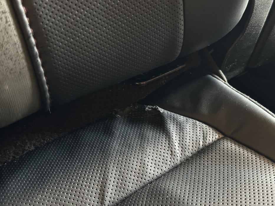 2020 2021 2022 FORD F250 F350 F450 PLATINUM REAR SEAT BLACK LEATHER OEM *READ*