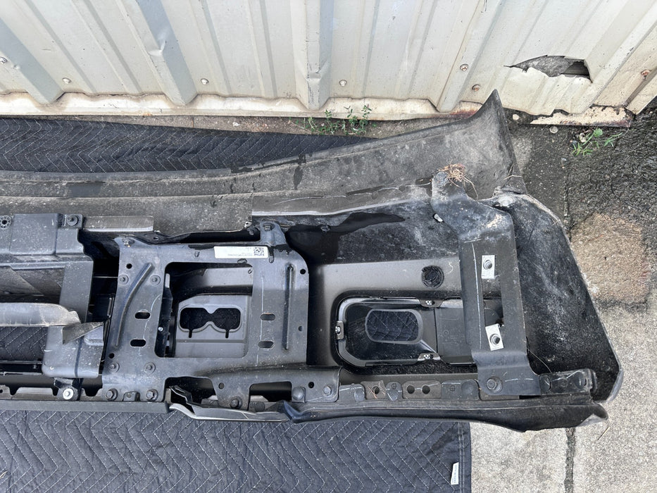 2023 2024 2025 FORD F250 F350 FRONT BUMPER ASSEMBLY DARK BRONZE ~PAINT SCRATCH~