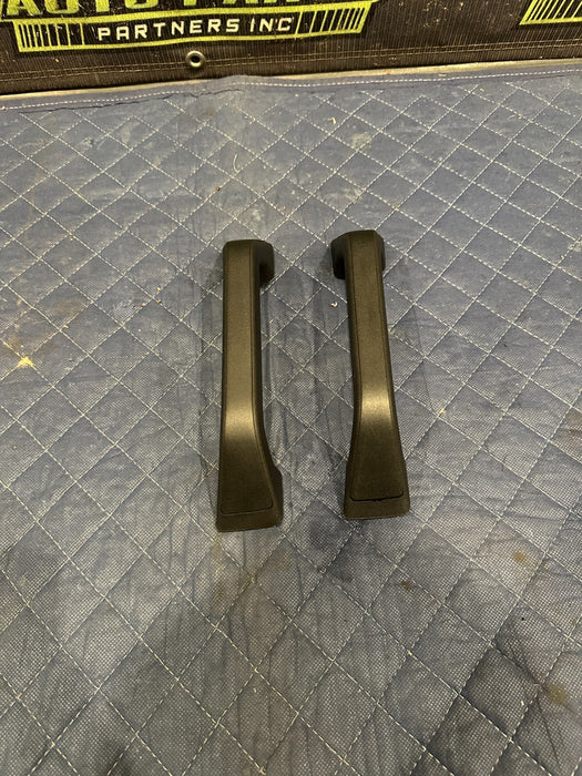2019 FORD F150 3.5L RAPTOR FRONT LEFT RIGHT ROOF GRAB HANDLES OEM