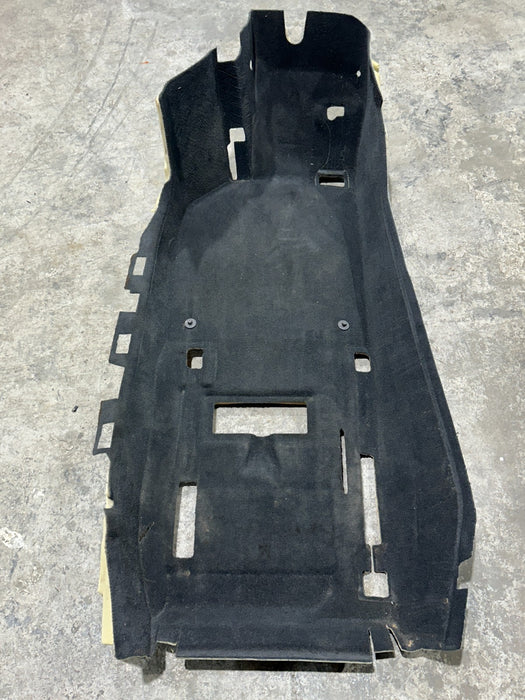 2017 AUDI R8 SPYDER FRONT LEFT INTERIOR FLOOR CARPET OEM