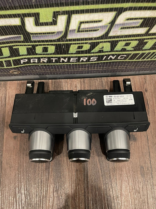 2017-18 AUDI R8 PLUS SPYDER AC A/C HVAC CONTROL UNIT PANEL OEM 4S0 820 043 K