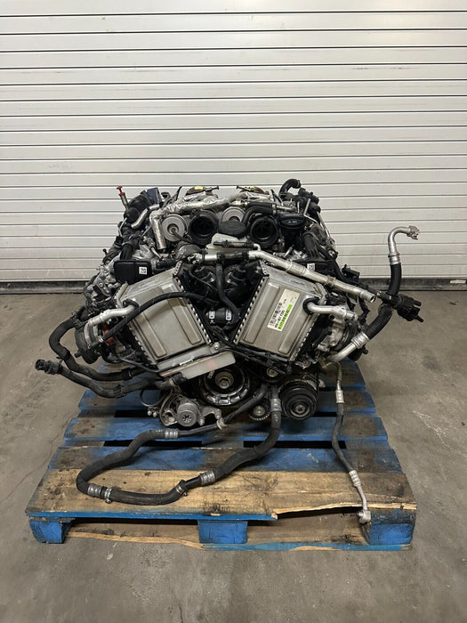 2017 MERCEDES-BENZ C63 AMG C205 4.0L V8 Turbo ENGINE M177 14K MILES OEM