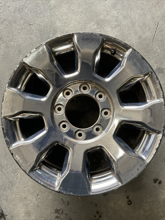 2017-2022 FORD F250 F350 KING RANCH OEM WHEEL RIM (1) 20X8 *CURBRASH*
