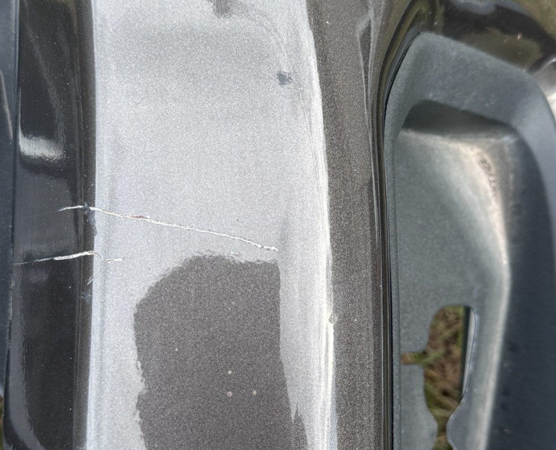 2023 2024 2025 FORD F250 F350 FRONT BUMPER ASSEMBLY DARK BRONZE ~PAINT SCRATCH~