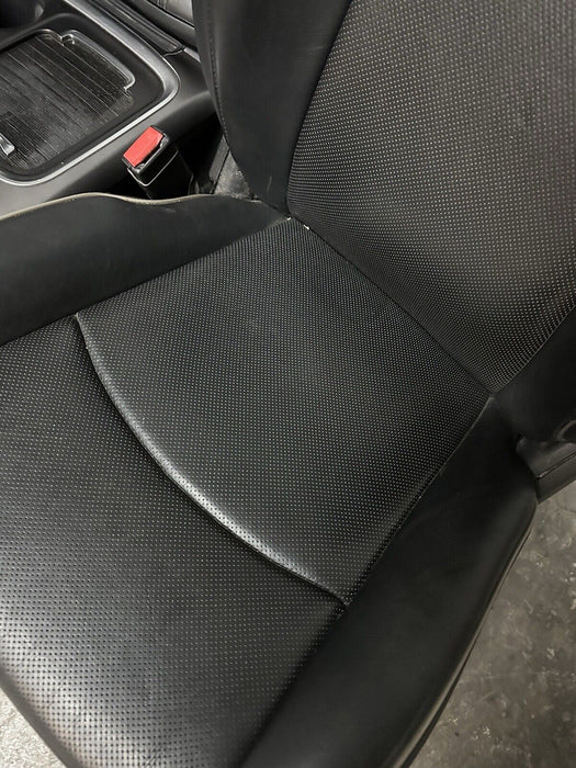 2017 RAM 3500 LIMITED MEGACAB BLACK LEATHER FRONT REAR SEATS CONSOLE~MINOR WEAR~