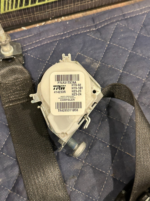 2024 DODGE RAM 3500 LARAMIE REAR LEFT RIGHT MIDDLE SEATBELT SET OEM