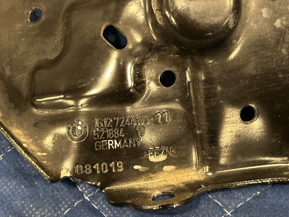 2015-2020 BMW M4 F82 GUARD FUEL PLATE BRACKET 16127244171 16 12 7 244 171