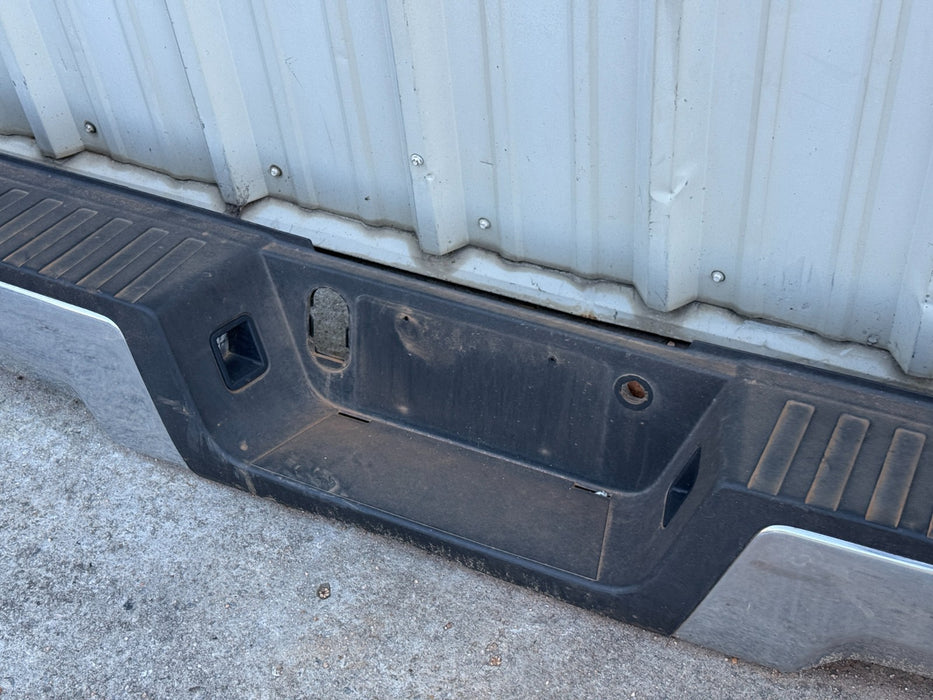 2017-2022 FORD F250 F350 F450 REAR BUMPER CHROME OEM