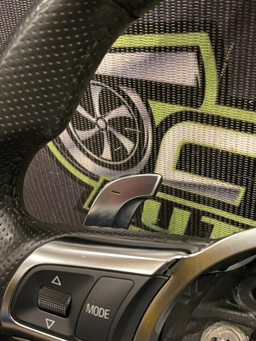 2014-15 AUDI R8 V10 BLACK LEATHER STEERING WHEEL OEM *SLIGHT WEAR/READ*