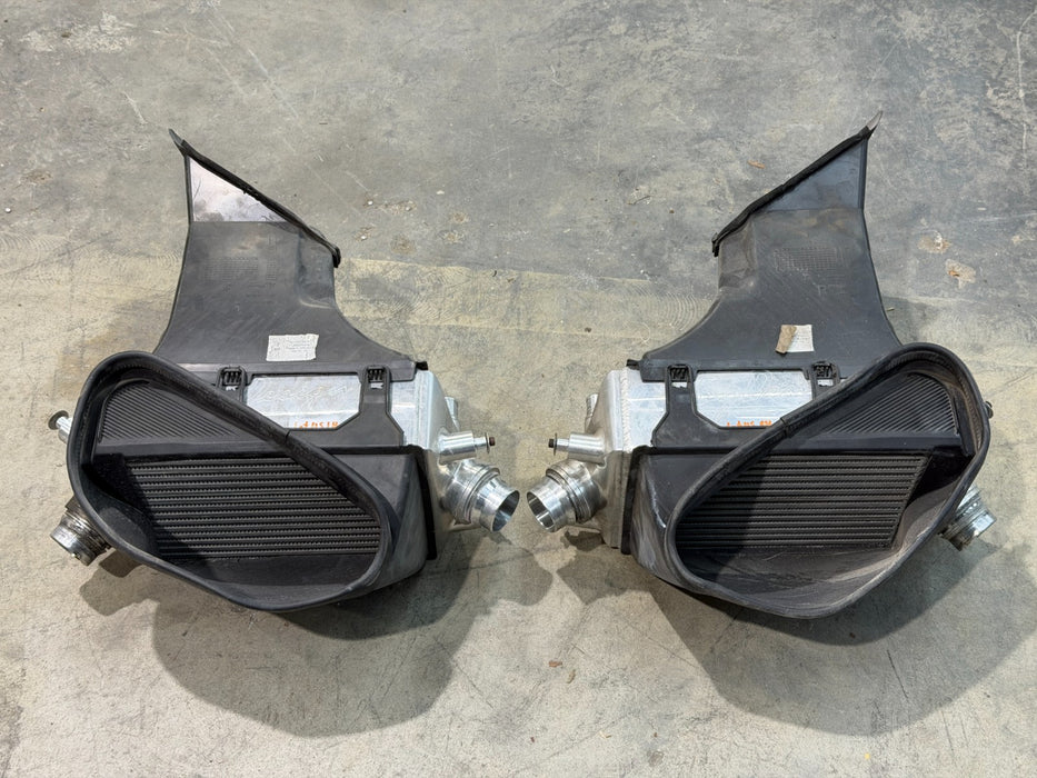 2014 PORSCHE 911 991.1 TURBO S ByDesign Intercoolers PAIR 2015 2016 2017 2018