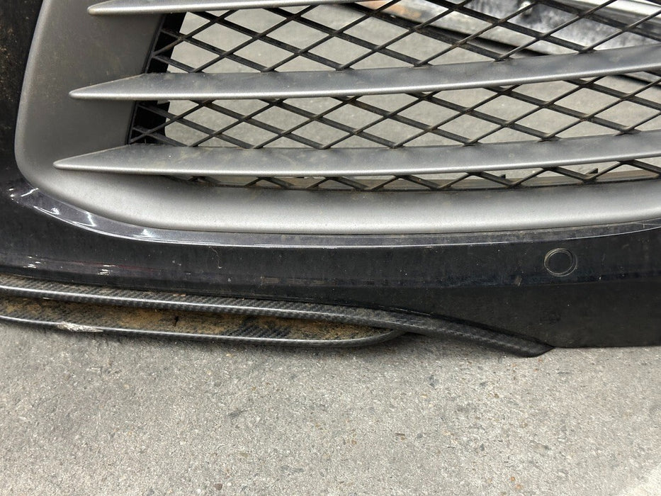 2014 2015 AUDI R8 PLUS FRONT BUMPER COMPLETE ASSEMBLY OEM GENUINE BLACK