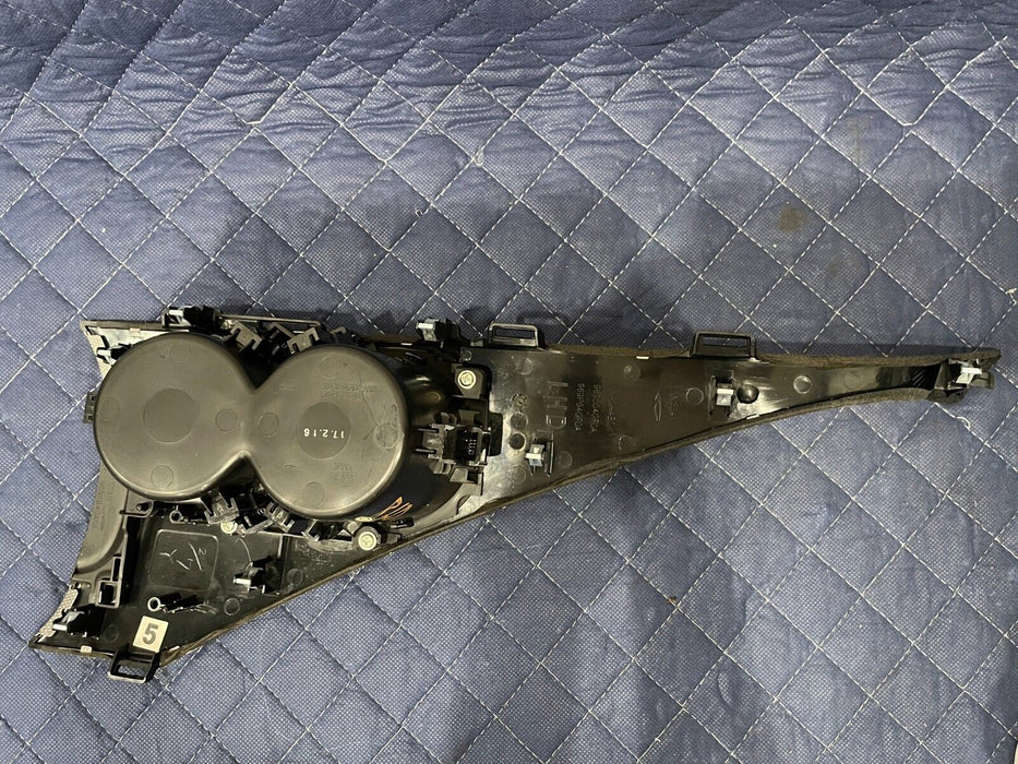 2017 INFINITI Q50 RED SPORT CENTER CONSOLE CUP HOLDER SURROUND TRIM OEM