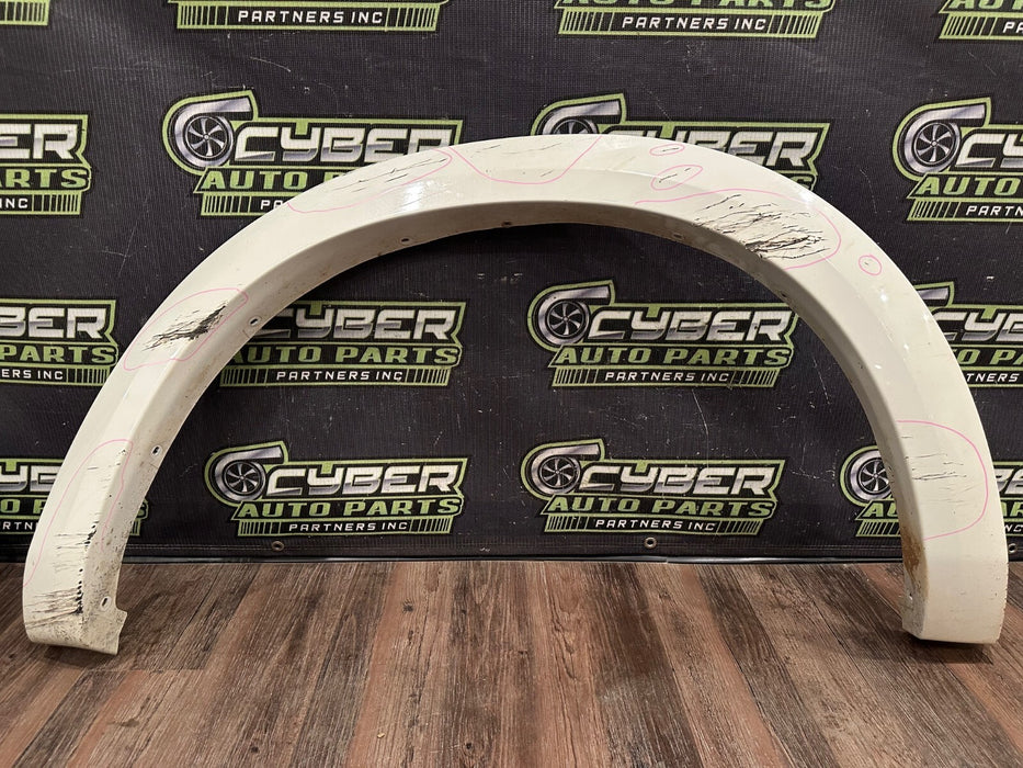 2017 DODGE RAM 2500 REAR PASSENGER RIGHT RL FENDER FLARE OEM (BRIGHT WHITE) PW7
