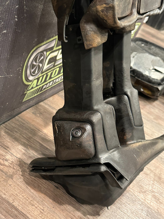 2017-2022 FORD F250 F350 F450 XLT DRIVER LEFT TOW MIRROR OEM ~FIRE DAMAGE~