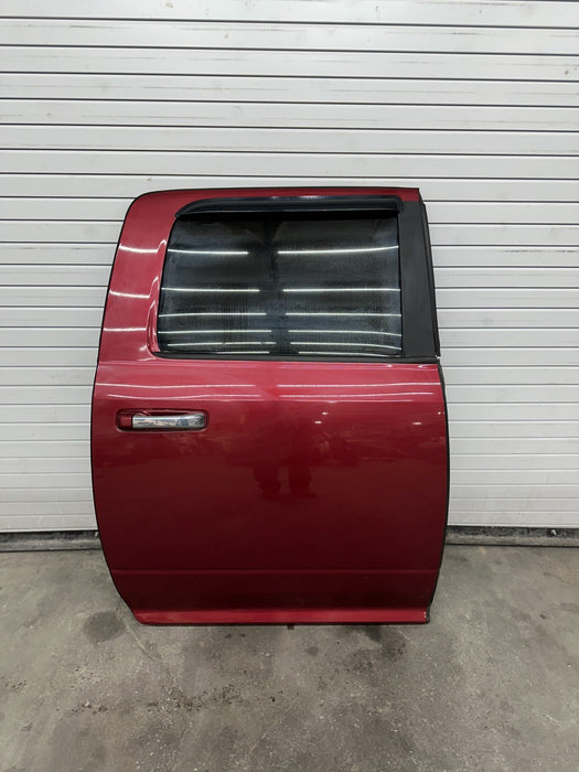 2015 DODGE RAM 2500 REAR RIGHT RED DOOR SHELL OEM (PRP)