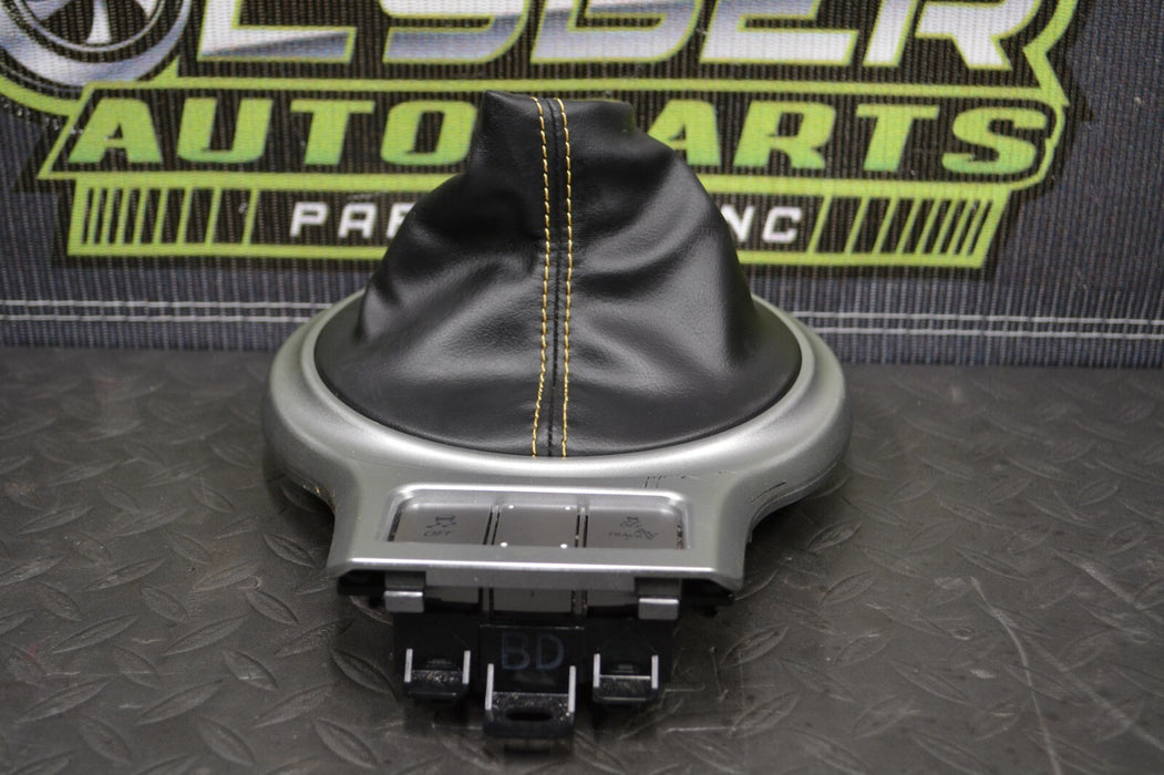 2017-2019 SCION FRS FR-S SUBARU BRZ OEM SHIFTER BEZZLE YELLOW STITCHING