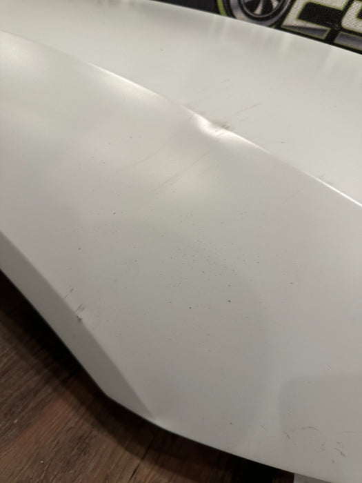 2017-2018 AUDI R8 SPYDER REAR PASSENGER QUARTER PANEL METALLIC WHITE *DAMAGE*