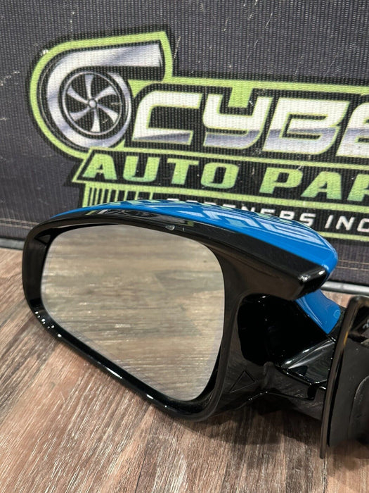 2020 BMW M4 F82 DRIVER LEFT SIDE MIRROR LAGUNA SECA BLUE *448* OEM