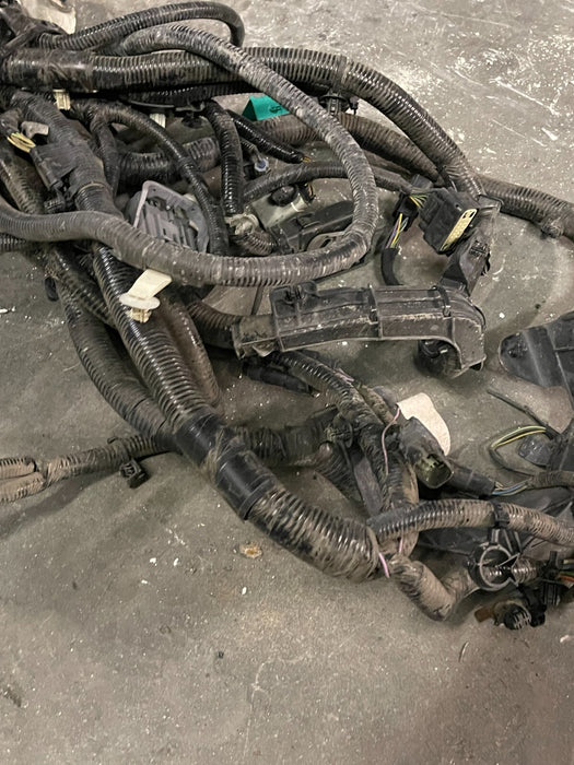 2018 FORD F250 LARIAT DRIVER FRAME WIRING HARNESS W CONNECTORS OEM