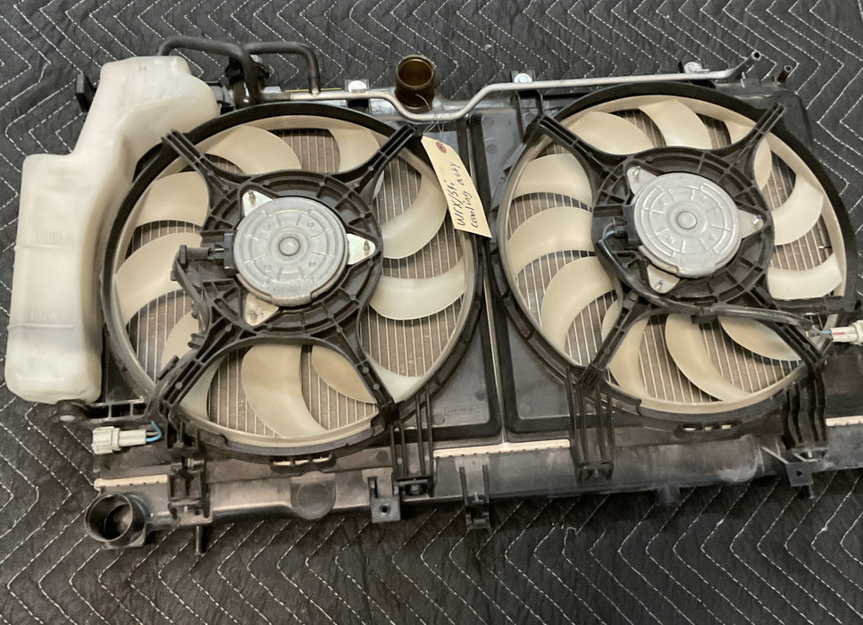 2017 SUBARU WRX STI RADIATOR SUPPORT FANS ASSEMBLY OEM
