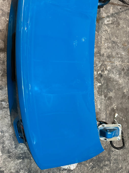 2015-2020 BMW M4 F82 REAR TRUNK DECK LID LAGUNA SECA BLUE 448 ~DAMAGE~