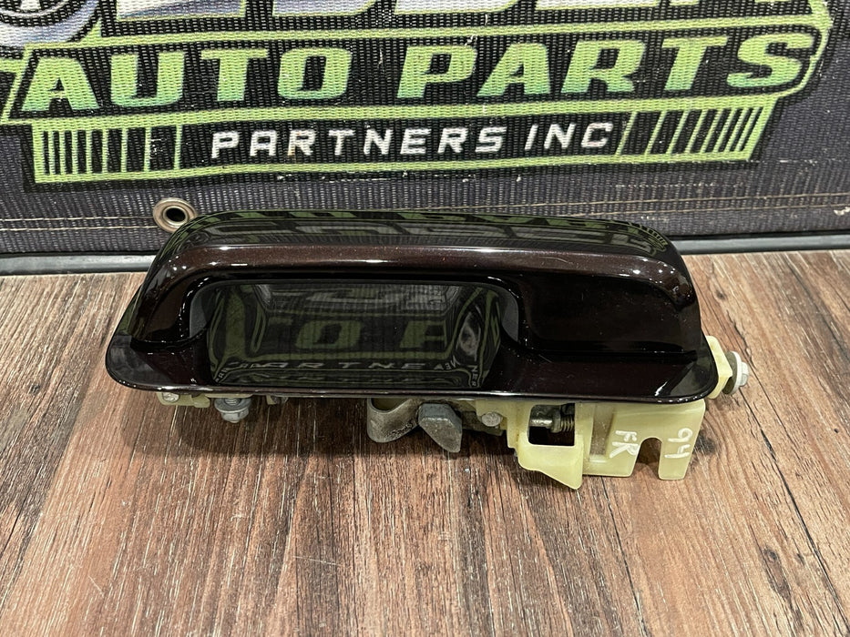 2017-19 FORD F250 F350 FRONT REAR LH RH DOOR HANDLE SET OEM MAGMA RED (E2) *READ